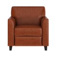 thumbnail image 3 of Fauteuil en cuir cognac de la série HERCULES Diplomat, 3 of 9