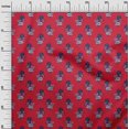 thumbnail image 2 of oneOone Cotton Flex Fabric Leaves & Floral Block Print Sewing Fabric BTY 40 Inch Wide, 2 of 4