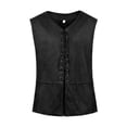 thumbnail image 1 of GUOOL Gilet Homme à Lacets pour Halloween Cosplay Steampunk Fête L, 1 of 9