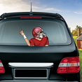 thumbnail image 2 of TopLLC Football Quarterback Wiper Stickers Car Windshield Wiper Stickers Car Car Stickers, 2 of 8