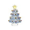 thumbnail image 1 of Christmas Tree Decorations,Mini Christmas Tree Glass Ornaments Small Glass Christmas Tree Christmas Miniature Mini Winter Figurines for Crafts Holiday Xmas Party Decor,Small Christmas Tree, 1 of 6