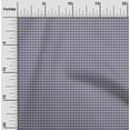 thumbnail image 2 of oneOone Cotton Silk Navy Blue Fabric Check Houndstooth Craft Projects Decor Fabric Printed By The Yard 42 Inch Wide, 2 of 4
