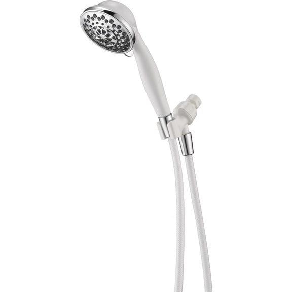 Peerless 5-Setting Hand Shower in White/Chrome