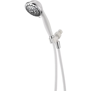 Peerless 5-Setting Hand Shower in White/Chrome