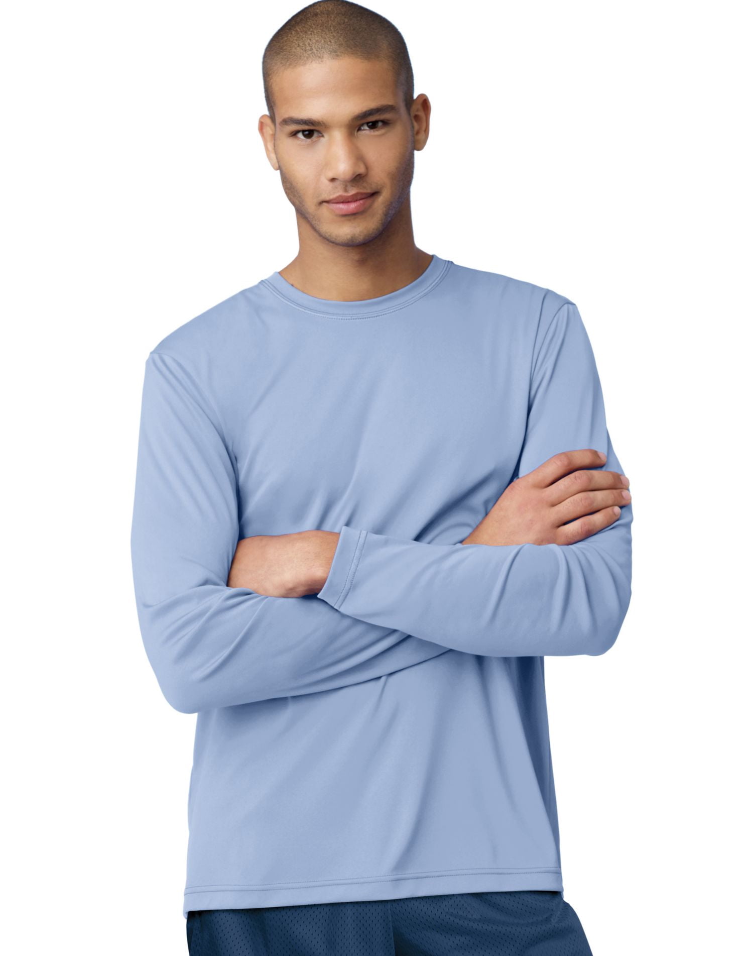 Hanes Cool DRI Performance Men`s Long-Sleeve T-Shirt - Best-Seller, S