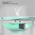 thumbnail image 4 of Bird Feeder Bowl, Live Water Circulation Solar Fountain Bird Bath Detachable Multi Functional with Hanging Rope for Yard, 4 of 7