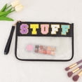 thumbnail image 1 of Snack Storage Bag | Transparent Zipper Pouch Waterproof Handheld Makeup Bag Portable Toiletry Organizer for Travel Snacks Cosmetics Toiletries Storage, 1 of 6