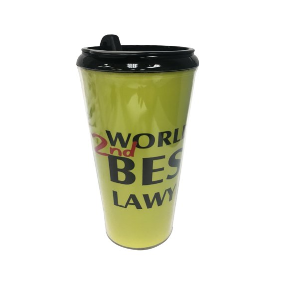 World's 2nd Best Lawyer Travel Coffee Mug Better Call Saul Goodman Greatest TV