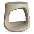 thumbnail image 1 of Moe's Home Collection Rothko Tabouret d'Extérieur Crème Pierre Tables d'Appoint, 1 of 5