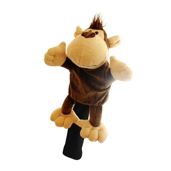 Soft Plush Golf Club Driver Headcover, Headcovers, Women Monkey