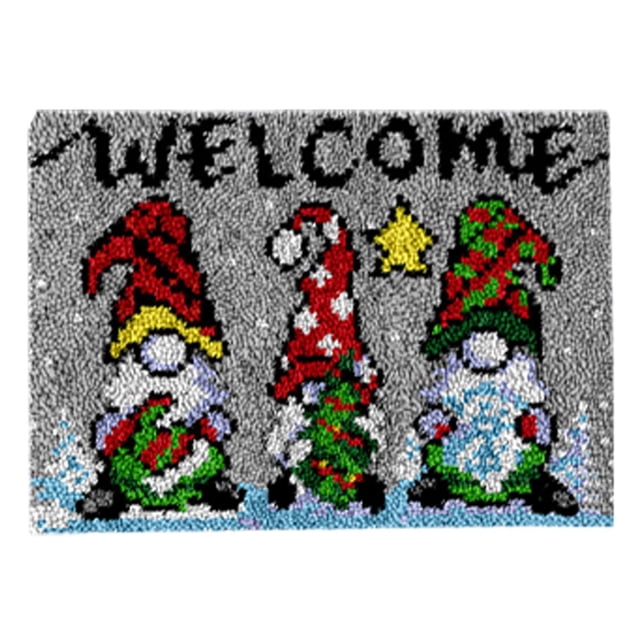 AMERTEER DIY Hook Kits Rug Printed Cushion for Carpet Embroidery Handwerken (4)