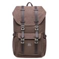 thumbnail image 1 of Travel Laptop Backpack, Outdoor Rucksack, School backpack Fits 15.6"(Canvas Coffee), 1 of 5