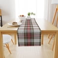thumbnail image 2 of Fabstyles Celebration Plaid Cotton Table Runner, Washable Woven Table Runner for Dining, Kitchen, Coffee, and Patio Table, 2 of 6