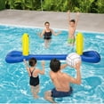 thumbnail image 1 of Inflatable Pool Volleyball Set & Basketball Hoops Handball Goal Water Sport Beach Toys Adult Children, 1 of 7