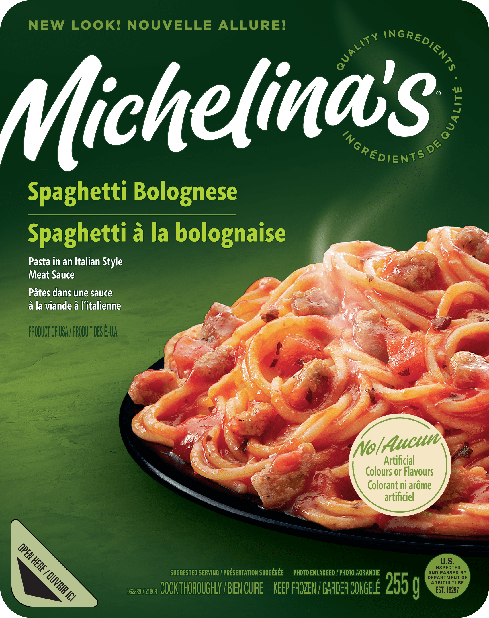 Michelina's Spaghetti Bolognese Pasta, 255 g