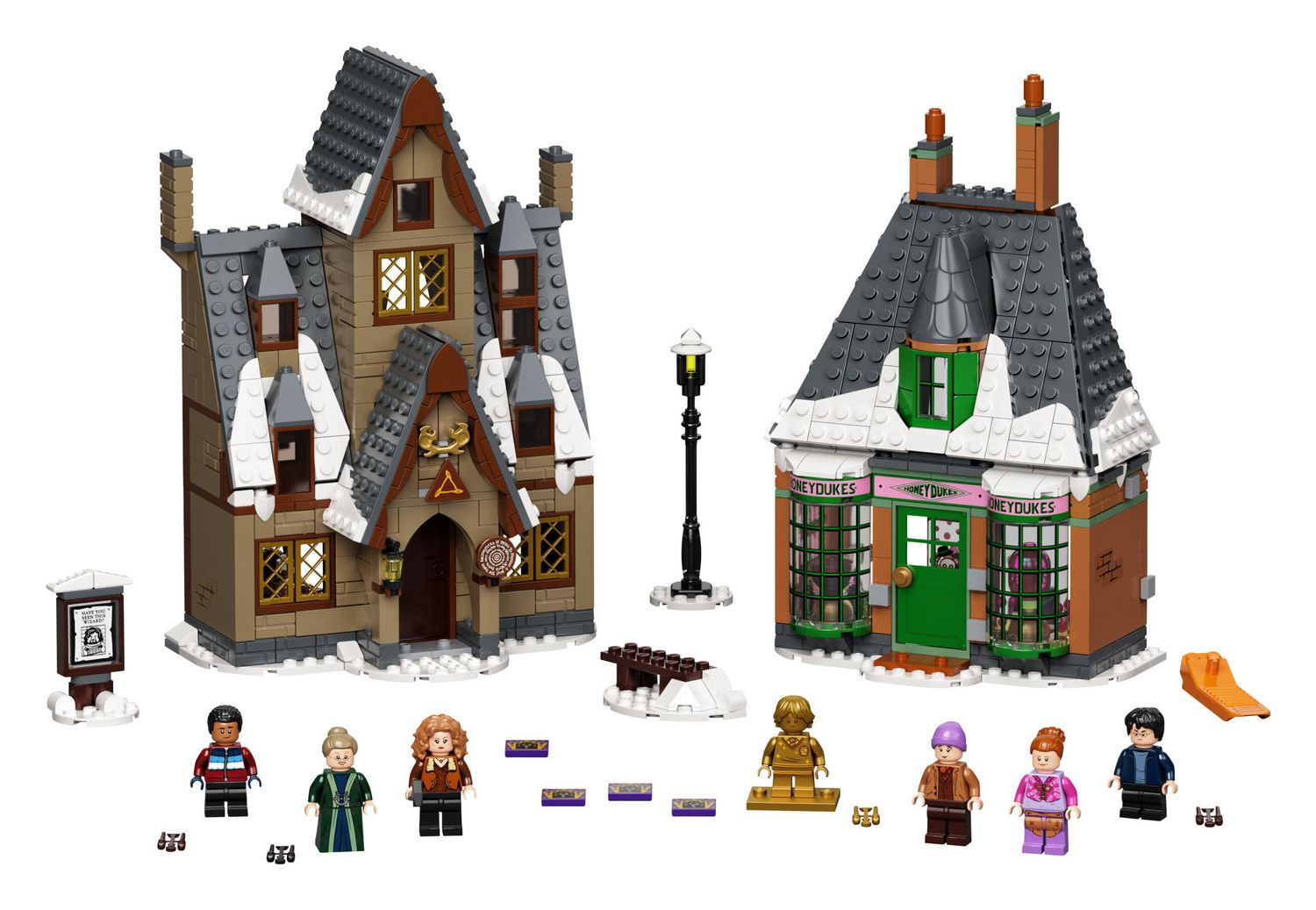 LEGO Harry Potter La visite du village de Pré-au-Lard 76388, Ensemble de construction (851 pièces)