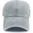 thumbnail image 5 of Glamorstar Classic Unisex Baseball Cap Adjustable Washed Dyed Cotton Ball Hat, 5 of 5