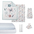 thumbnail image 1 of Baby’s First by Nemcor 8 Piece Nursery Crib Bedding Set, Butterfly Wishes, 1 of 8