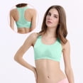 thumbnail image 2 of Yuyuzo Sport Bra for Women Plus Size High Impact Comfortable Mesh Bra Racerback Workout Padded Yoga Bras, 2 of 7