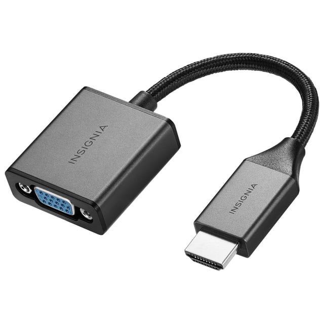 Insignia Adaptateur HDMI vers VGA - Couleur Noire