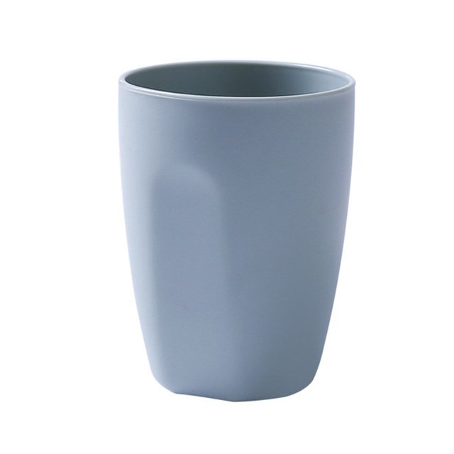 Braveheart 400ml Simple Design Bathroom Rinsing Wash Tooth Mug Plastic Tumbler Toothbrush Holder Cup Water Bottle