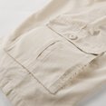 thumbnail image 3 of fartey Men's Plus Size Camo Shorts Multi Pockets Loose Fit Cargo Short Elastic Waist Drawstring Outdoors Pants, Regular Big S-5XL, 3 of 5