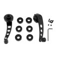 thumbnail image 5 of 1 Pair Universal Window Winder Cranks Aluminum Handle - Black, 5 of 5