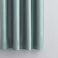 thumbnail image 2 of Hometrends Faux Silk 63" Grommet Room Darkening Window Curtain Panel, Slate, 2 of 7