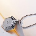 thumbnail image 2 of lionlar Hexagon Box Photo Frame Locket Charm Pendant Necklace Birthday Gifts, 2 of 9