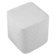 thumbnail image 3 of Langgg Foot Rest Stool Covers Stool Protector Footstool Covers Stretch Protector with Elastic Bottom for Living Room Gray, 3 of 8