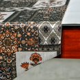 thumbnail image 3 of The HomeCentric Decorative Brown Table Runner 14 x 36 inch Floral Pattern Contemporary Style - Niloufar, 3 of 5