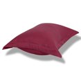 thumbnail image 3 of PiccoCasa Taies d'Oreiller Oxford en Microfibre Douce 1800 2 Pcs, Standard Rouge Vin, 3 of 7