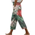 thumbnail image 2 of LSLJS Pantalon Harlan Décontracté pour Femmes avec Cordon de Serrage Poches à Lacets Pantalon de Travail à la Mode, 2 of 5