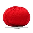 thumbnail image 3 of Vaidha Wool Hand-woven Medium Coarse Scarf Hat Overcoat Wool Merinoss Wool Wool Cashmeres Yarn, 3 of 5
