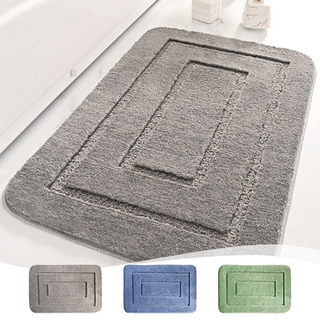 Sentmoon Rugs for Living Room Bath Mats for Bathroom Carpet Bathroom Non Slip Mat Absorbent Floor Mat Entrance Mat Non Slip Foot Mat Bedroom Carpet for Garage, Patio, RV, Camping