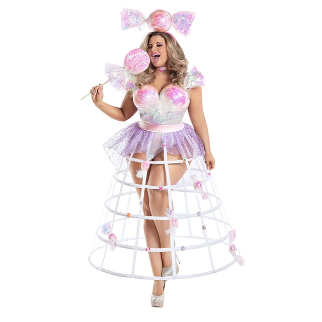 Déguisement Bon-Bon Queen pour Femme Grande Taille