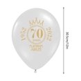 thumbnail image 2 of RKSTN Fall Decorations for Home 70 Years Decoration Queens Balloons With Gold Ribbon 2022 Street Party Celebration UK Decorations, 2 of 8