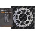 thumbnail image 1 of Niche Front Left Brake Rotor Pad Kit for Yamaha TTR125 TTR125L Motorcycle MK1007370, 1 of 6