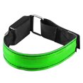 thumbnail image 1 of Armband USB Rechargeable Running Arm Band Night Safety Running Cycling Gear Green 1, 1 of 7