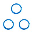 thumbnail image 2 of QualitChoice Bike Disc Brake Hose Temperature Resistant Bicycles Cable Replacement Oil Tube Professional Pipe Accessories Blue 3 Meters 3Set, 2 of 6