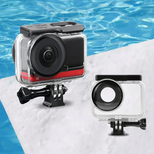 Étui de Plongée Étanche 60 m avec Couvercle pour Insta360 ONE R Panoramic/4K/Leica