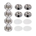 thumbnail image 1 of 4PCS Speakers Stand Foot Spikes Mount Box Pads Floor Protectors Alloy, 1 of 8