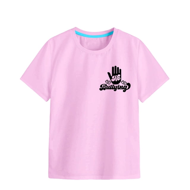 Toddler Boys Summer Tops Tees Soft Short Sleeve Crew Neck Solid Color T Shirt Spring Shirts For Boy 9-10 T