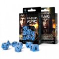 thumbnail image 1 of Q-workshop QWOSCLR2C dés Classiques Runic, Glacier & Noir - Ensemble de 7, 1 of 1