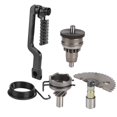 thumbnail image 4 of Kick Start Shaft Idler Gear Assembly Set Fit for GY6 50 80cc Scooter Engine Spare Parts, 4 of 13