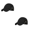 thumbnail image 2 of VONKY Wide Application Baseball Hat Fashionable Adjustable Fit Gifts Baseball Bump Caps Safety Bump Cap black 2Set, 2 of 6