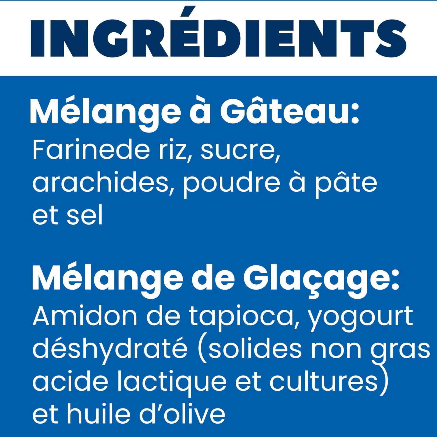 Pooch Cake Lot de 2- Mélanges à Gâteau au Beurre d'Arachides