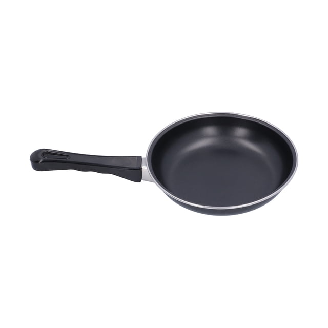 Frying Pan, Energy Saving Heat Insulation Non Stick Coating Ergonomic Design Mini Pan Heat Resistance For Induction Cooker And Gas Stove For Home Kitchen 25CM