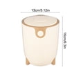 thumbnail image 3 of Aodebiao Mini Trash Can for Desk Small Garbage Bin with Lid Multifunctional Storage Basket for Home Office Living Room Bedroom Countertop Waste Bin Compact Plastic Organizer, 3 of 6