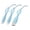 Blue-912, variant on Data Cable Protector, Charger Cord Strain Relief, Anti-Bend Break Prevention, USB Charging Cable Saver, Durable Silicone Cover, for Android Apple Phones